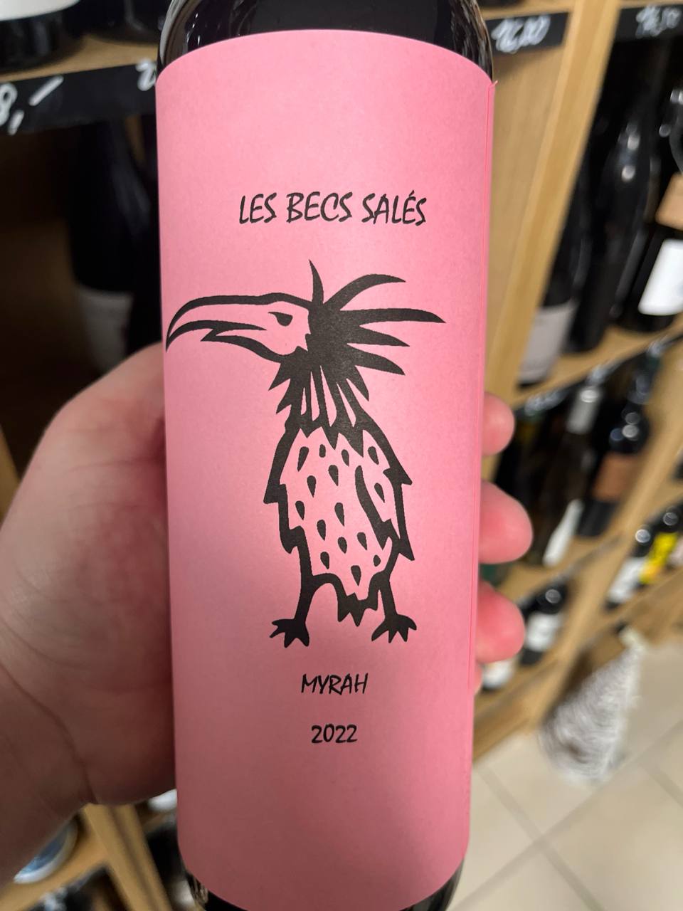 Bouteille de Les Becs Salés 2022 – Oiseau Rebelle, Vin de France