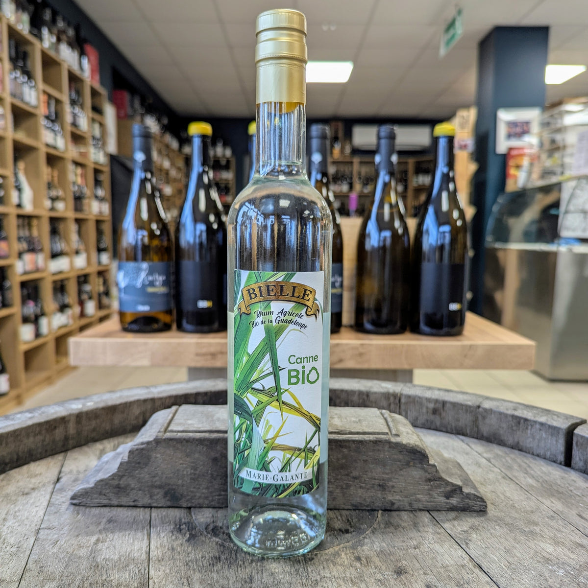 Bielle Blanc Canne BIO, rhum blanc de Marie-Galante