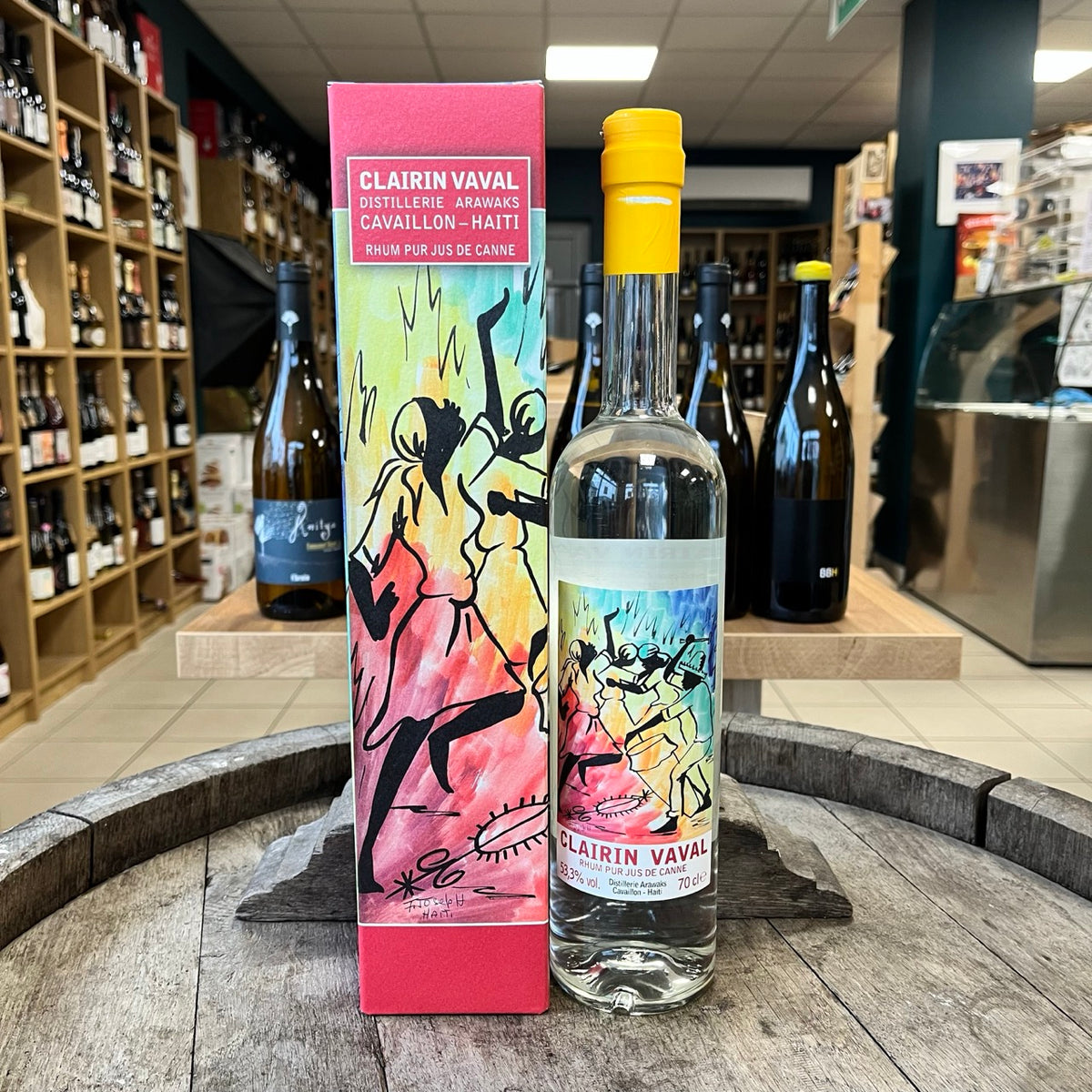 Clairin Vaval, rhum blanc agricole d'Haïti