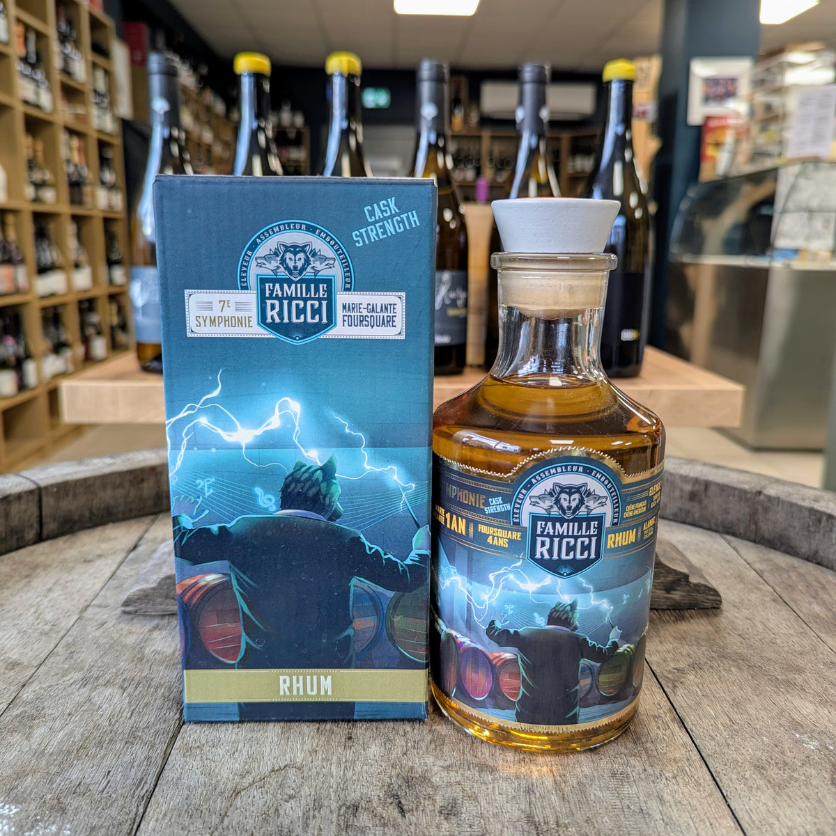 Famille Ricci 7ème Symphonie Cask Strength, rhum brut de fût