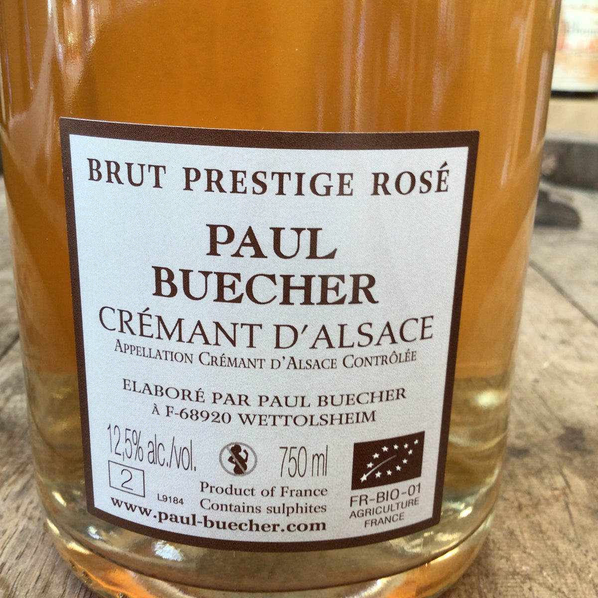 Crémant d'Alsace Brut Prestige Rosé - Paul Buecher