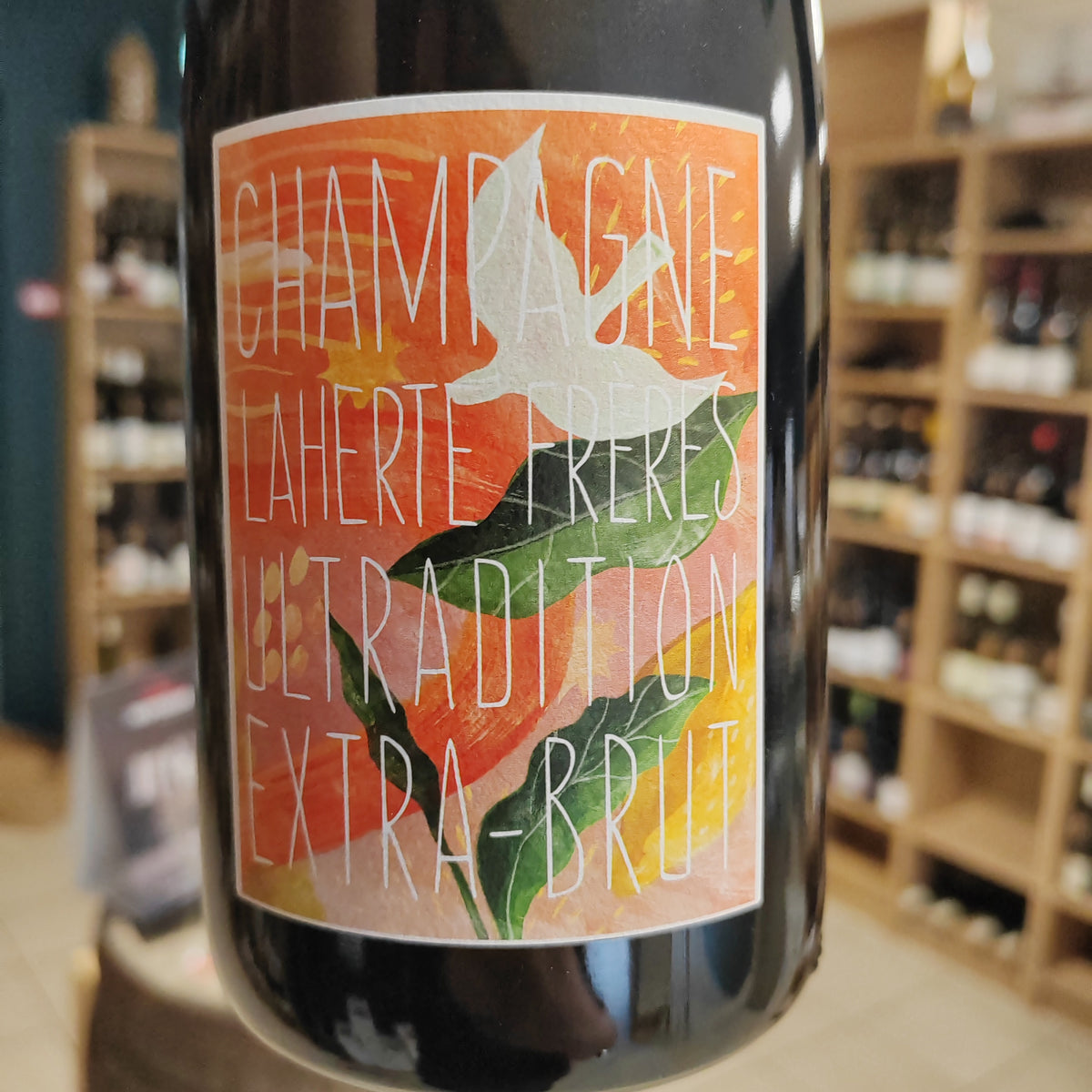 Bouteille de Champagne Laherte Brut Tradition, Champagne — biodynamie