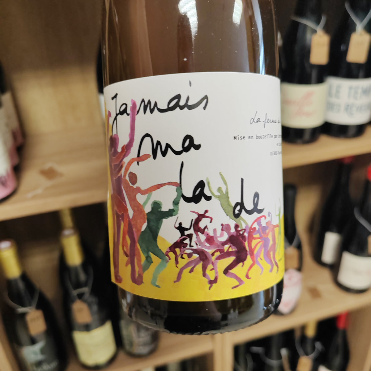 Bouteille Vin blanc Jamais Malade Blanc 2023 2023, Val de Loire — nature