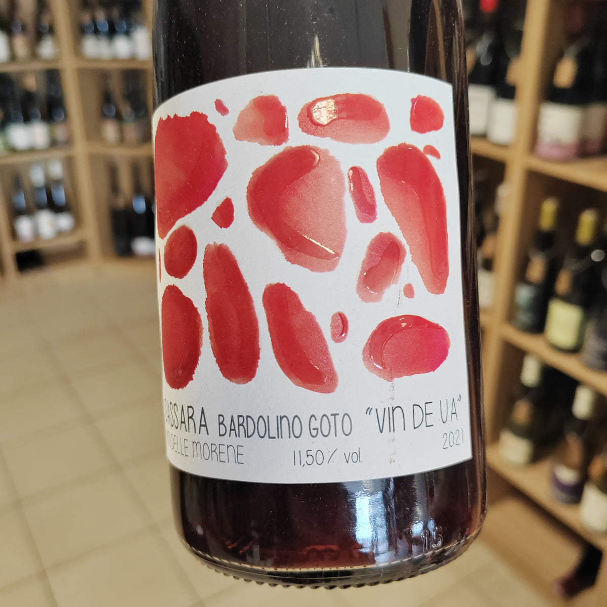 Bouteille Vin rouge Sassara 2021