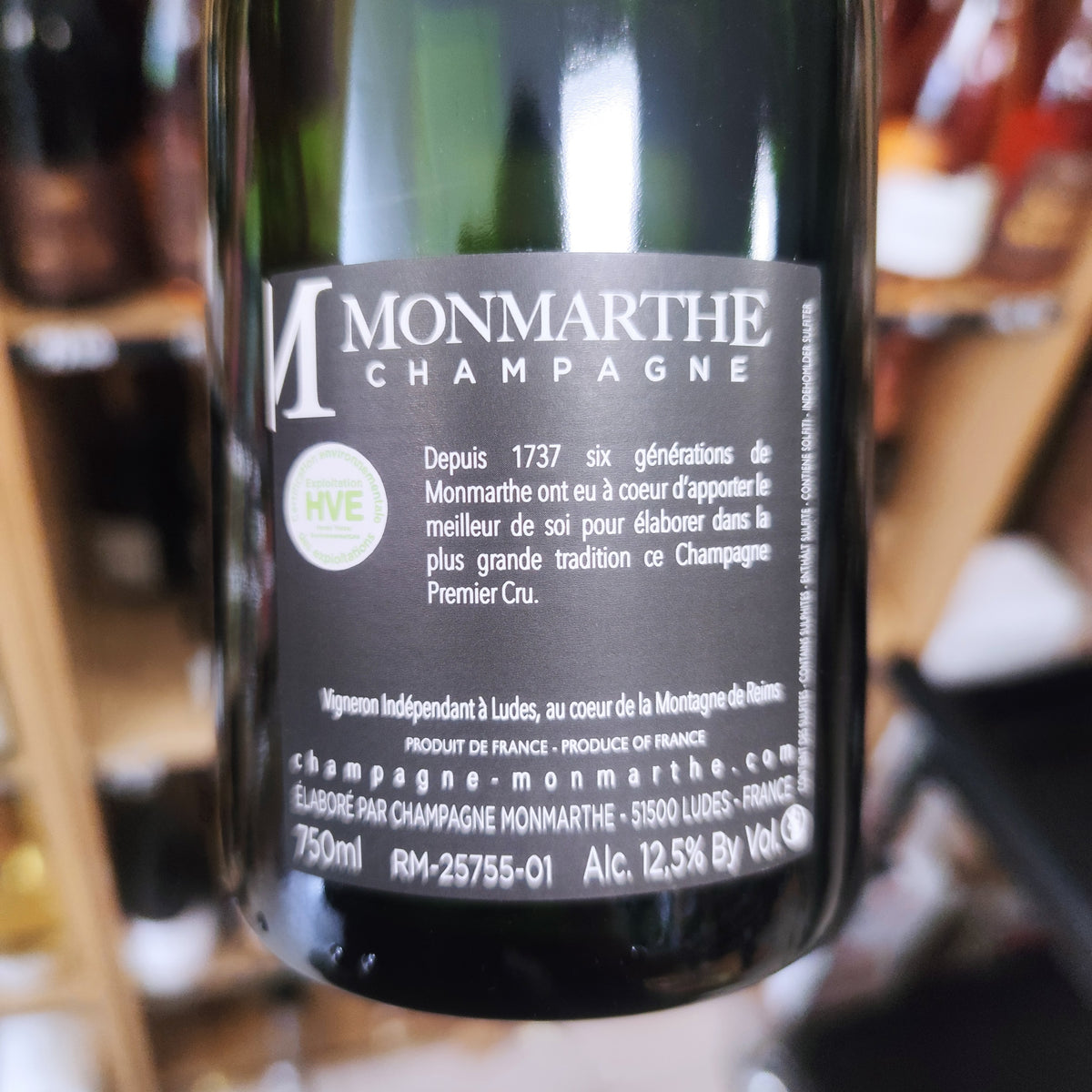Champagne Secret de Famille - Monmarthe