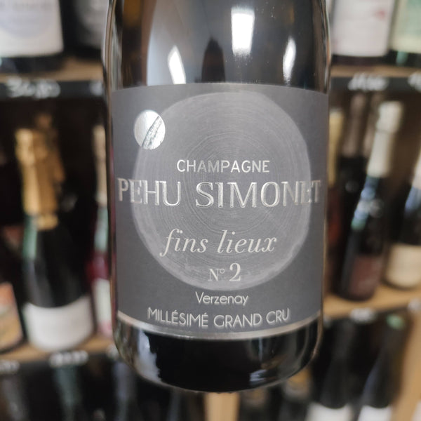 Champagne Fins Lieux n°2 Les Crayères 2015 - Pehu Simonet