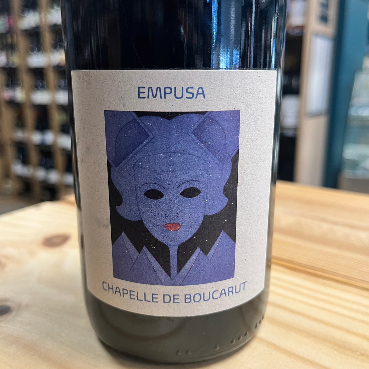 Bouteille Vin rouge Empusa, Côtes du Rhône — nature