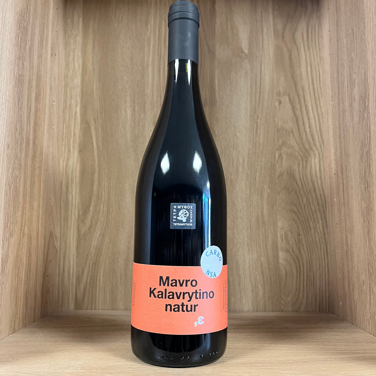 Bouteille Vin rouge Mavro Kalavrytino 2022 2022 — agriculture biologique