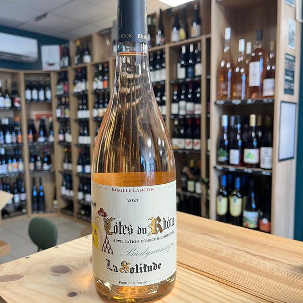 Bouteille Vin rosé La Solitude 2023, Côtes du Rhône