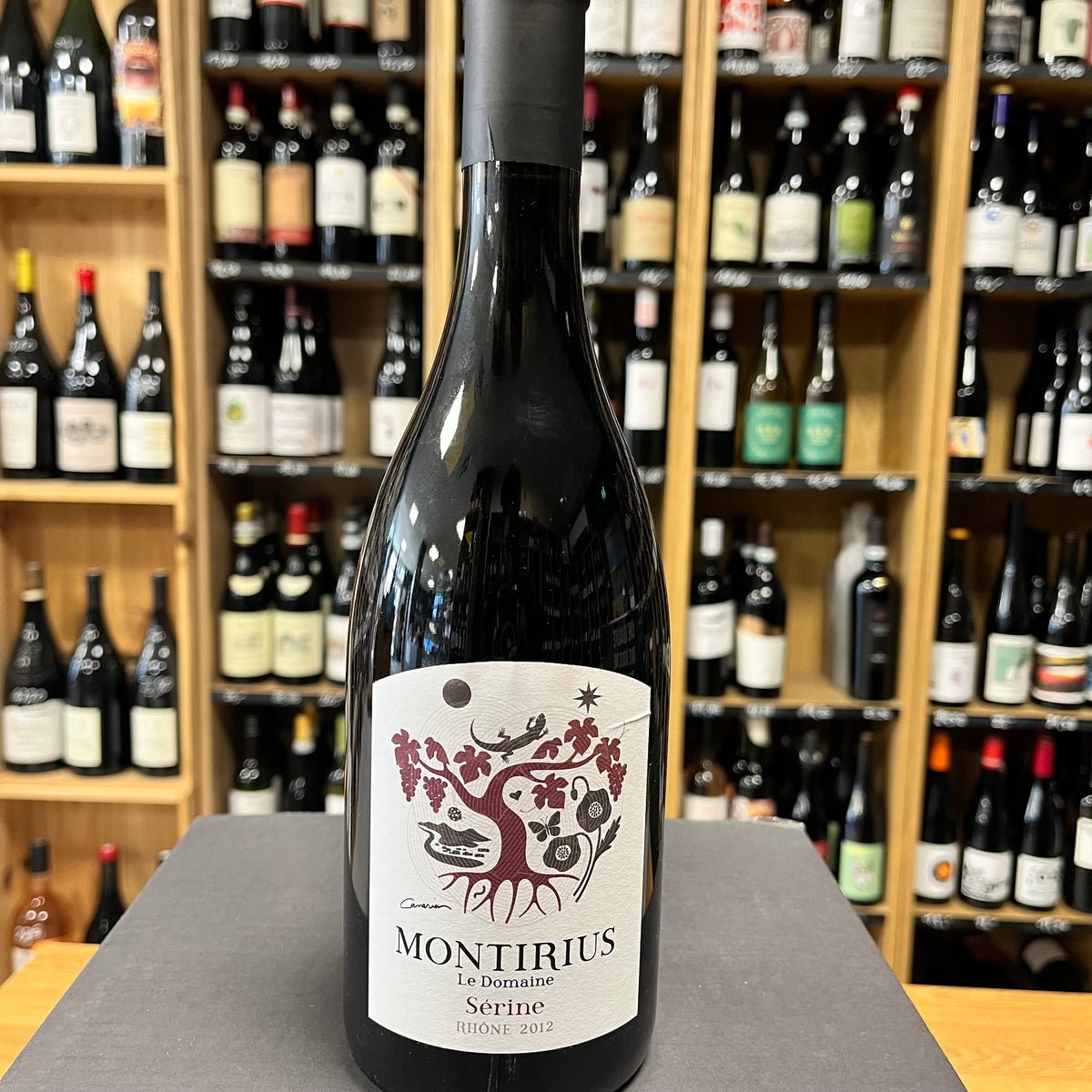 Bouteille de Sérine 2012 – Montirius, Côtes du Rhône