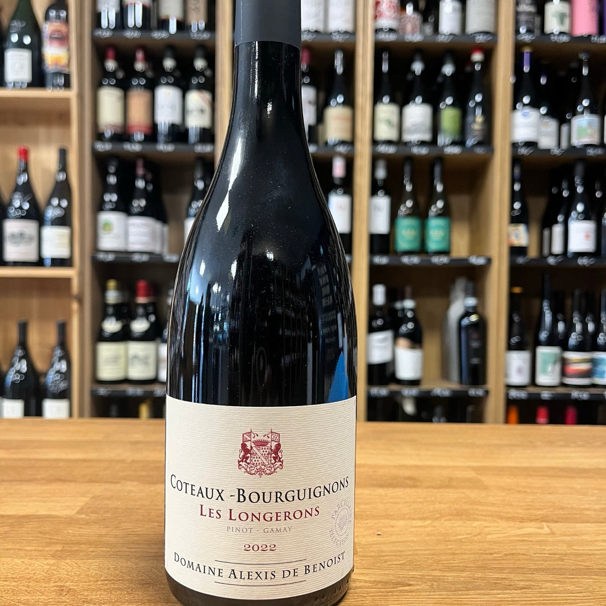 Bouteille Vin rouge Les longerons 2022, AOC Bourgogne