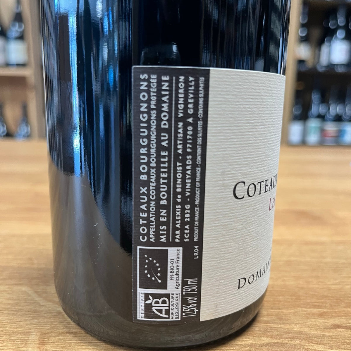 Bouteille Vin rouge Les longerons 2022, AOC Bourgogne