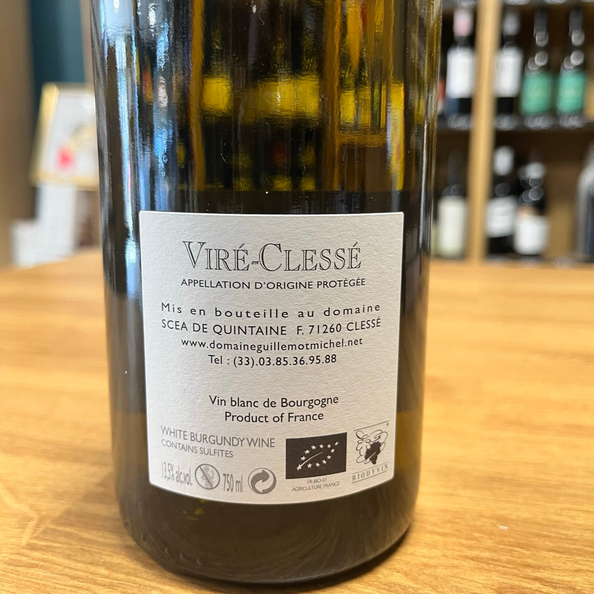 Bouteille Vin blanc Quintaine 2021, AOC Bourgogne