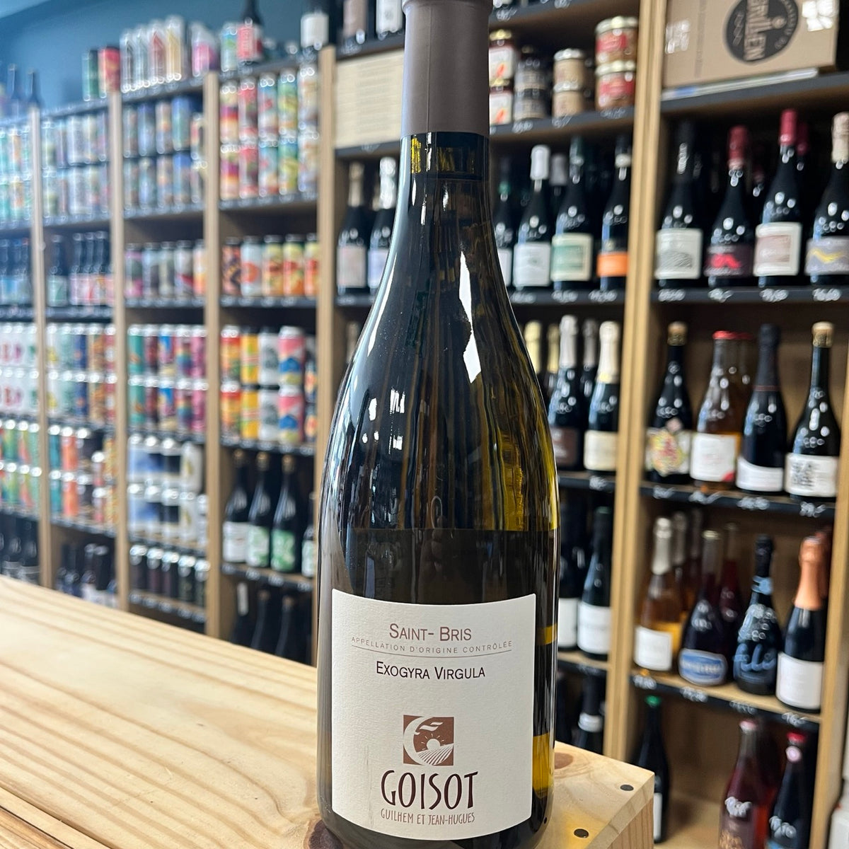 Bouteille d'Exogyra Virgula 2023 – Domaine Goisot, Saint-Bris