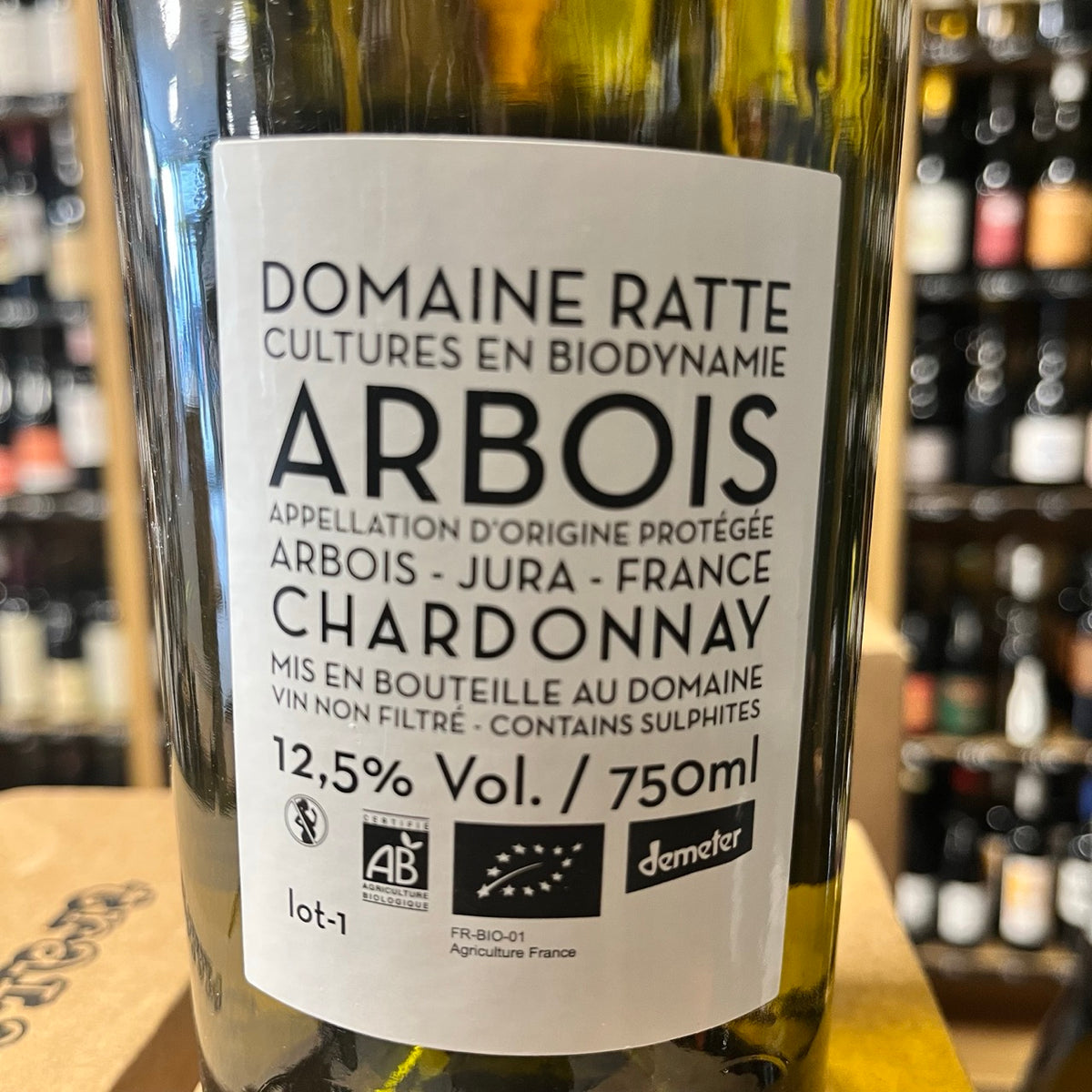 Bouteille Vin Arbois Grand Curoulet Chardonnay 2022, Jura