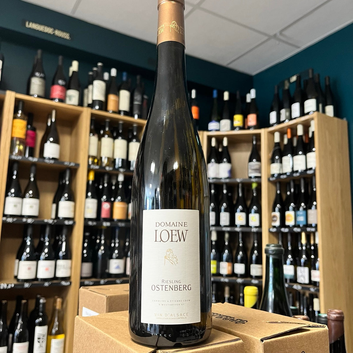 Bouteille de Riesling Ostenberg 2023 – Domaine Loew, Alsace