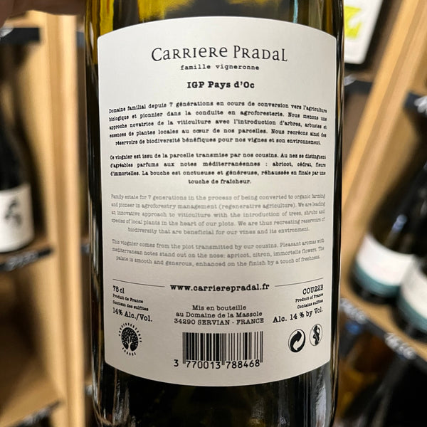 Bouteille Vin blanc Les Cousins 2022, Languedoc
