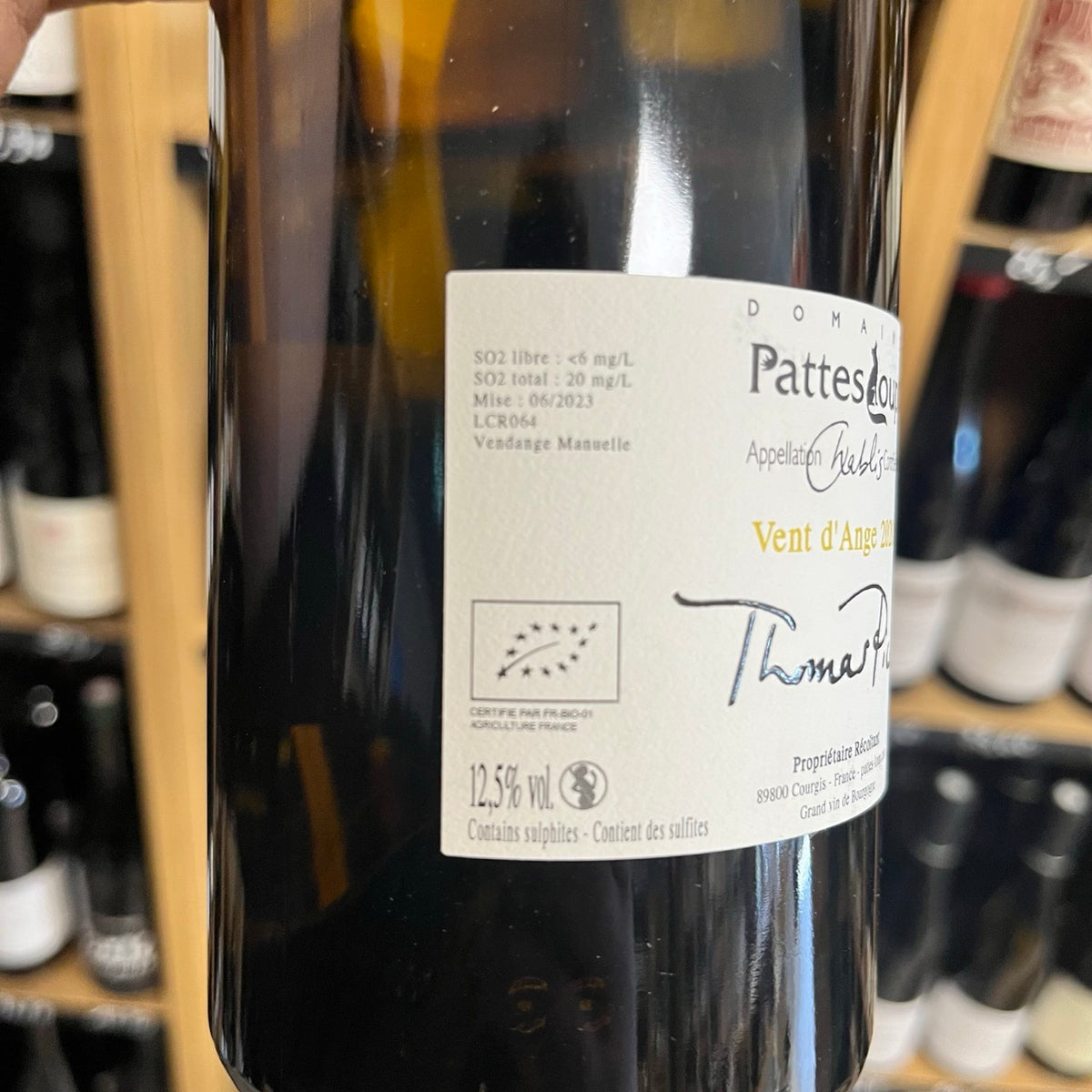 Bouteille Vin blanc Les Chemins 2022, Côtes du Rhône