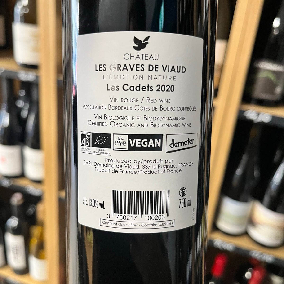 Bouteille Vin rouge Coupe Soif 2019, Languedoc — nature