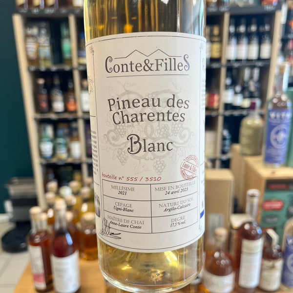 Vin muté Pineau des Charentes Blanc - Conte et filles
