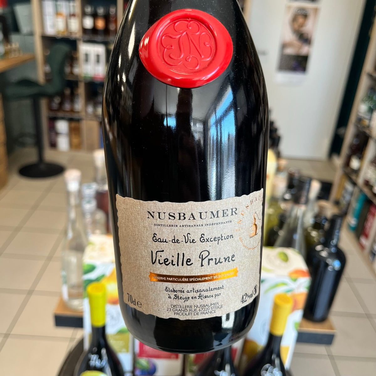Nusbaumer Vieille Prune — Eau-de-vie d'Alsace