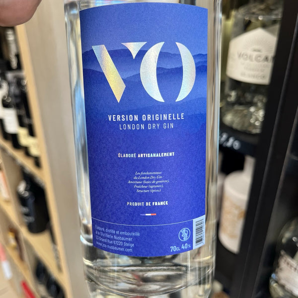 Nusbaumer Gin VO (Version Originelle) — London Dry Gin d'Alsace