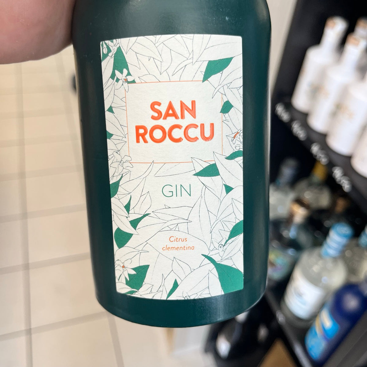San Roccu, gin de Corse (Bloom Soul)