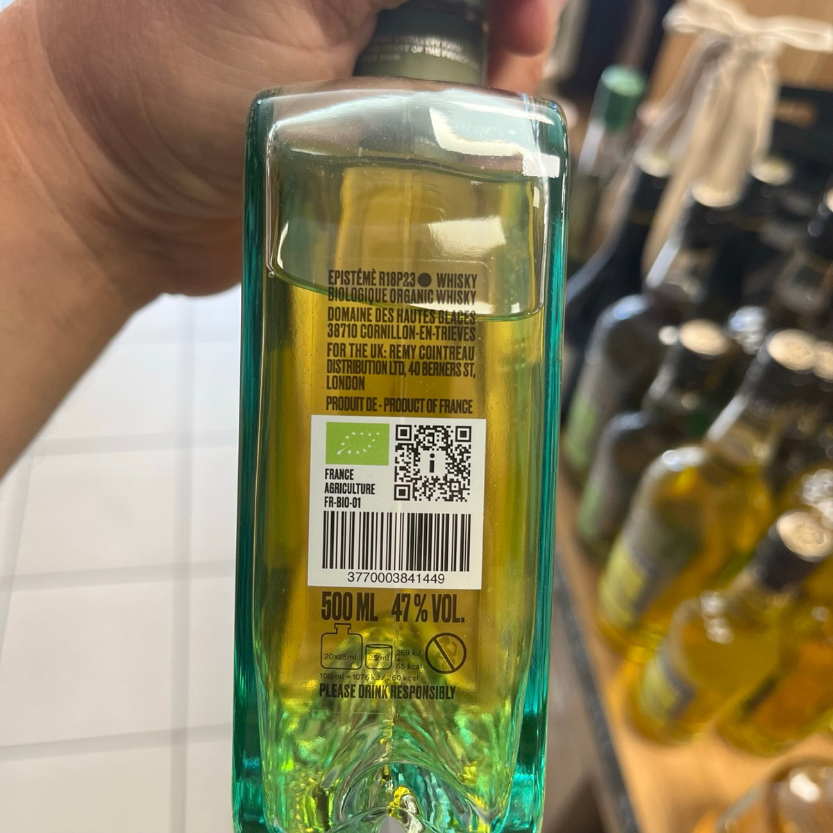 Domaine des Hautes Glaces Rye R18P23 — Rye Whisky Français bio