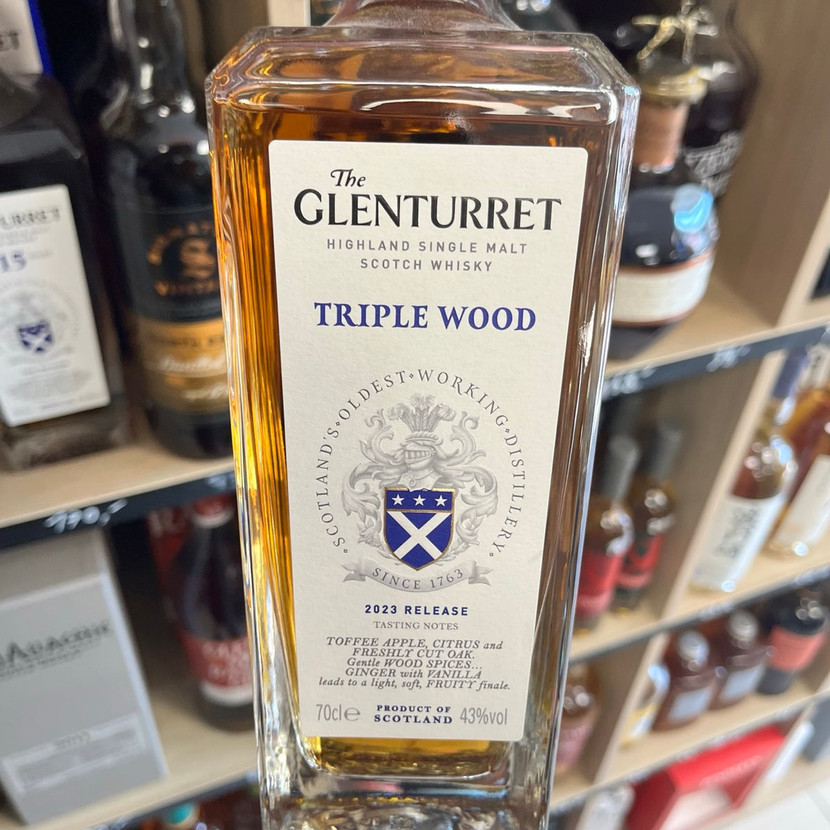 The Glenturret Triple Wood — Highland Single Malt Scotch Whisky