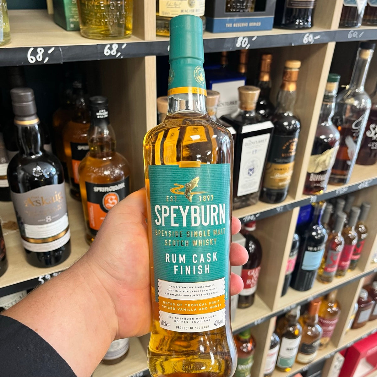Speyburn Rum Cask Finish — Speyside Single Malt Scotch Whisky