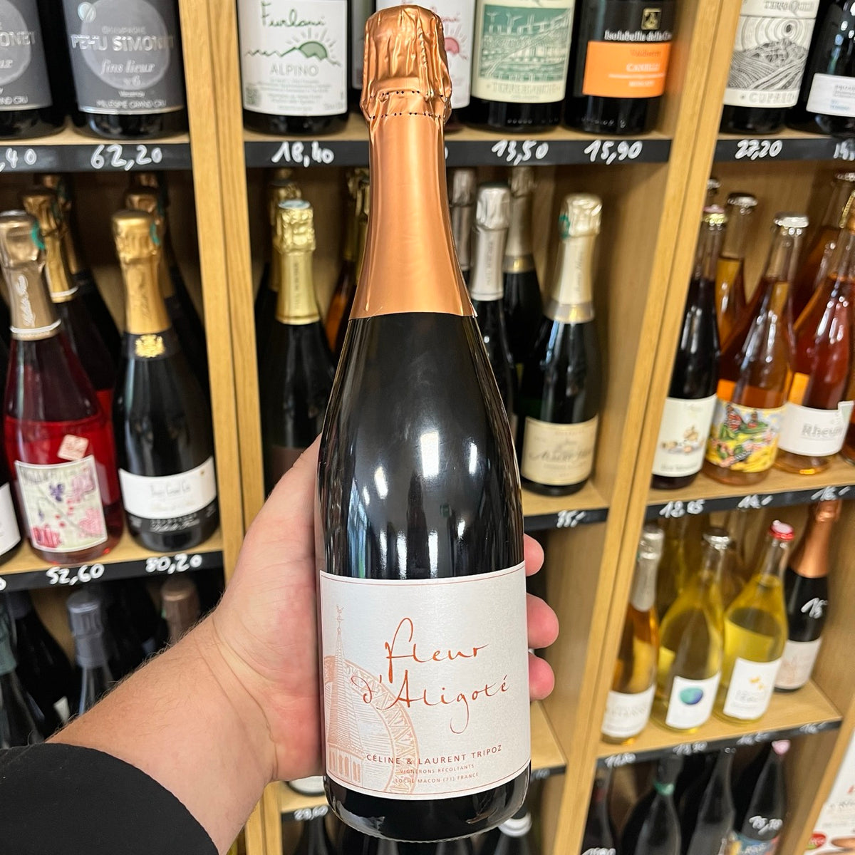 Vin effervescent Fleur d'Aligoté - Domaine Tripoz