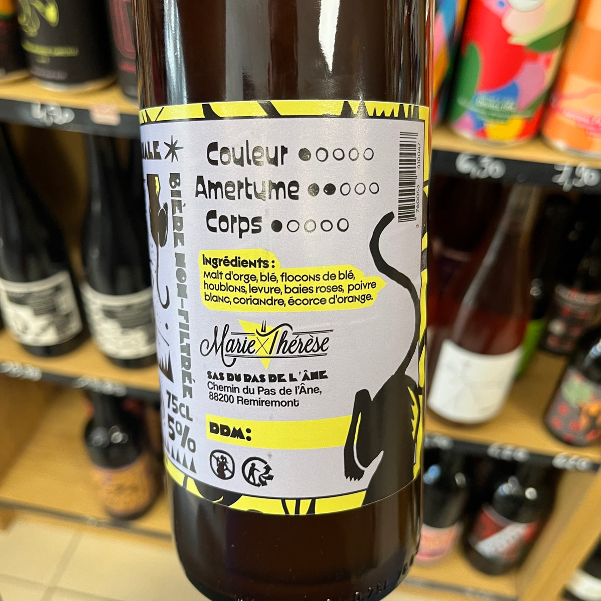 Blanche (75 cl) - Marie-Thérèse