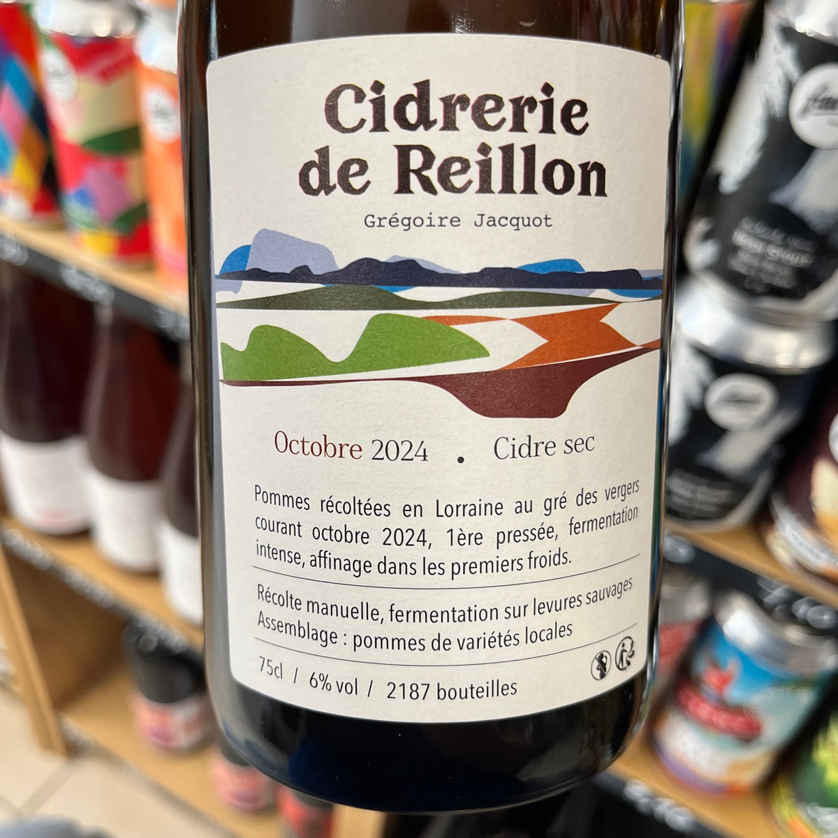 Cidre Octobre 2024 - Cidrerie de Reillon