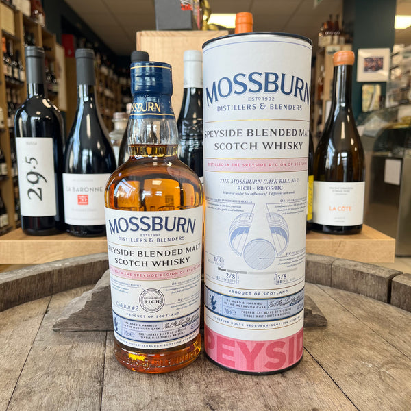 Whisky Mossburn Signature Cask, Speyside, Écosse
