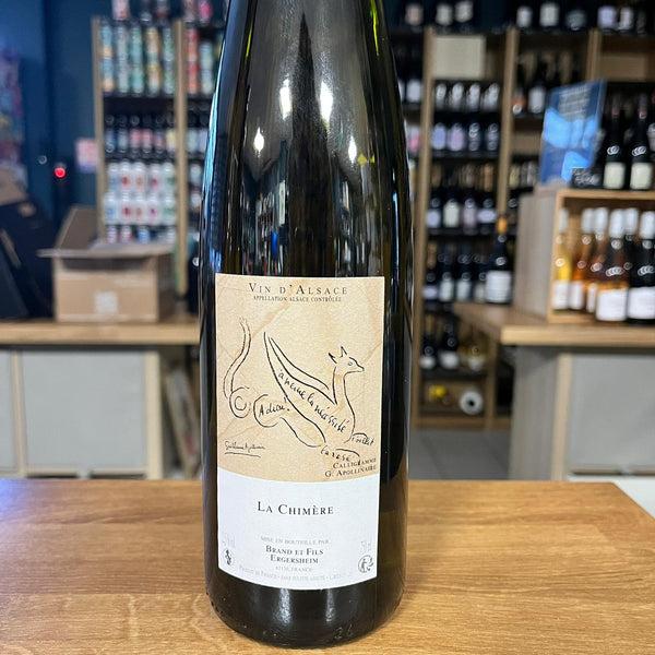 Bouteille de La Chimère Soléra 2017-2023 – Philippe Brand, AOC Alsace