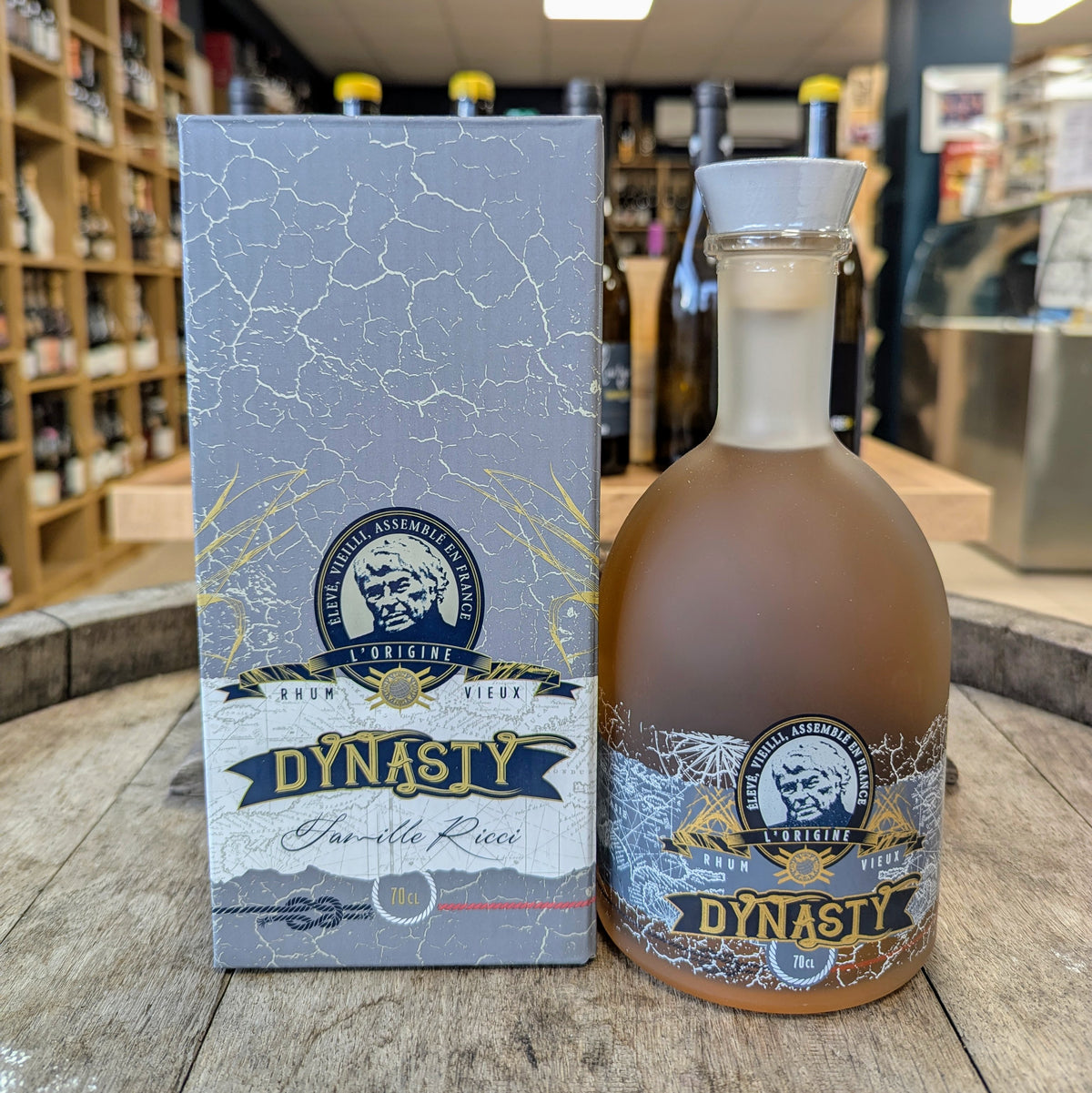 Famille Ricci Dynasty L'Origine, rhum vieux d'assemblage