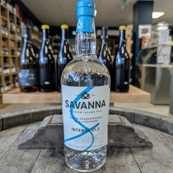 Savanna Intense 41.3, rhum blanc traditionnel de La Réunion