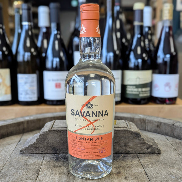Savanna Lontan 57.5, rhum blanc grand arôme de La Réunion