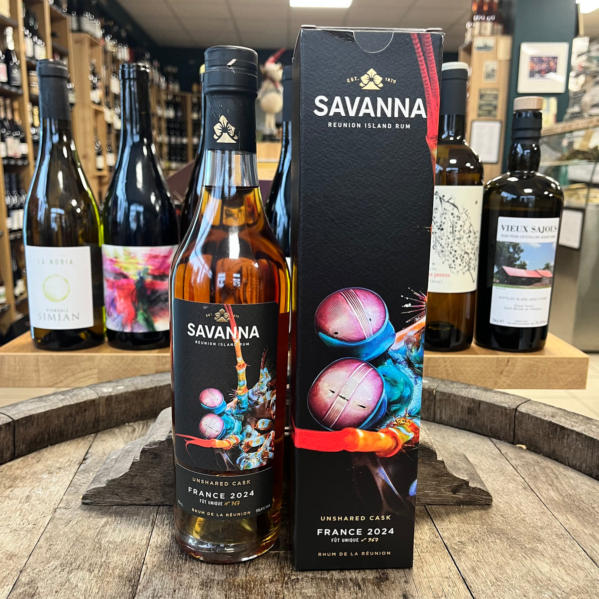 Savanna Unshared Cask France 2024, rhum vieux agricole de La Réunion