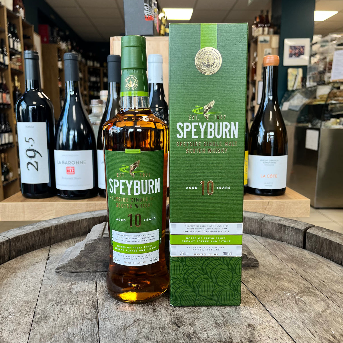 Whisky Speyburn 10 ans, Speyside, Écosse