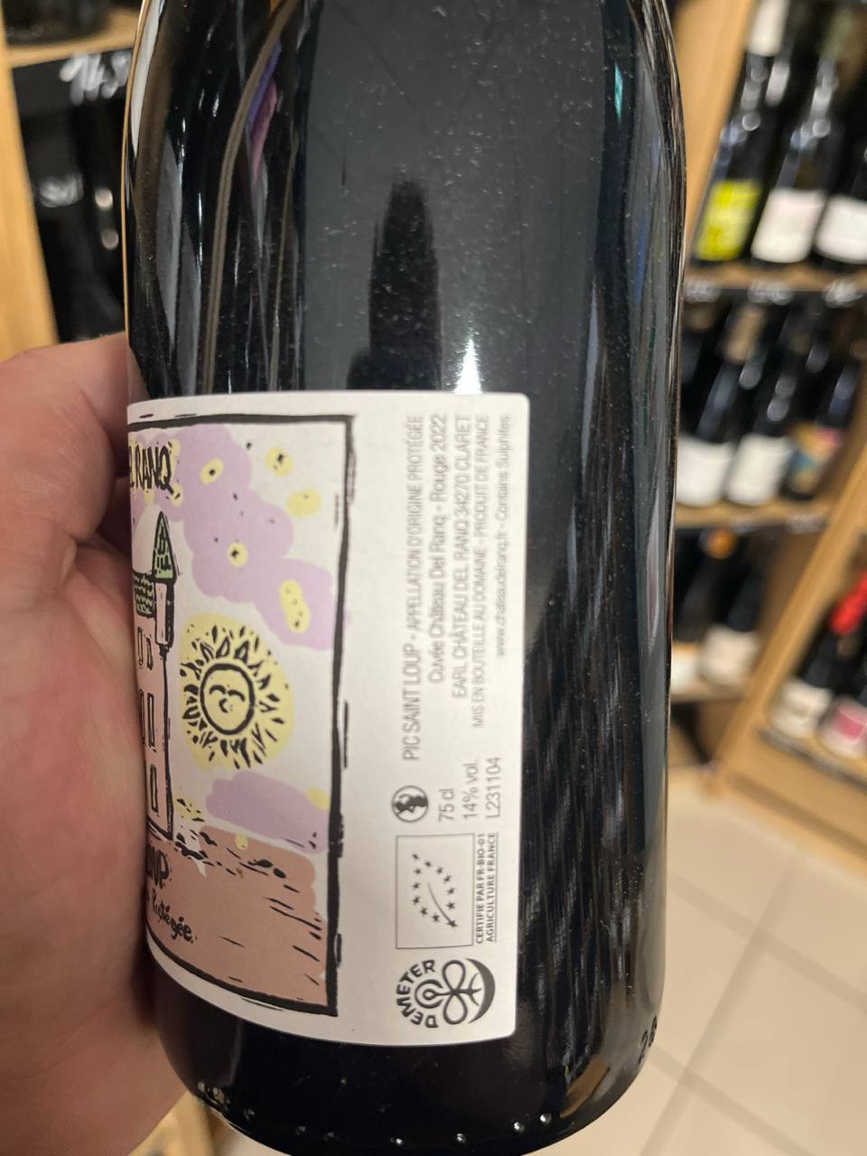 Bouteille Vin blanc Château Del Ranq 2022, Languedoc