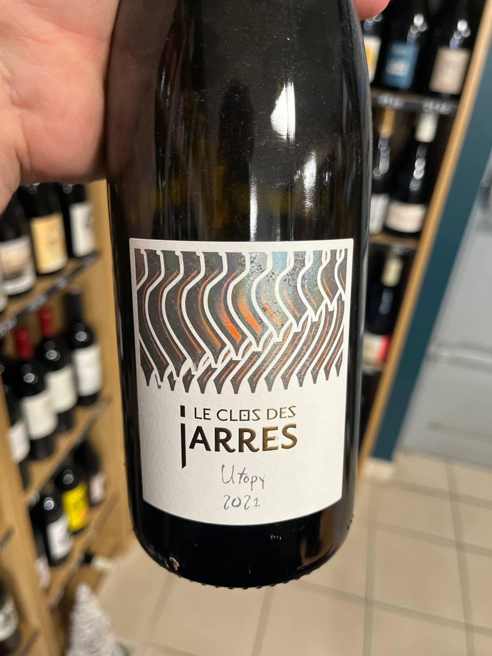 Bouteille Vin Utopy 2022, Languedoc — biodynamie