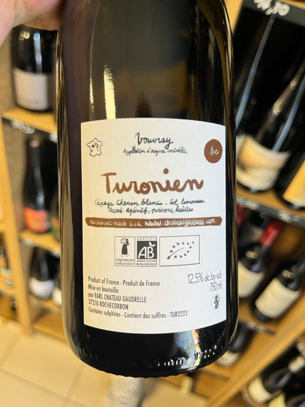 Bouteille de Turonien – Château Gaudrelle, AOC Vouvray