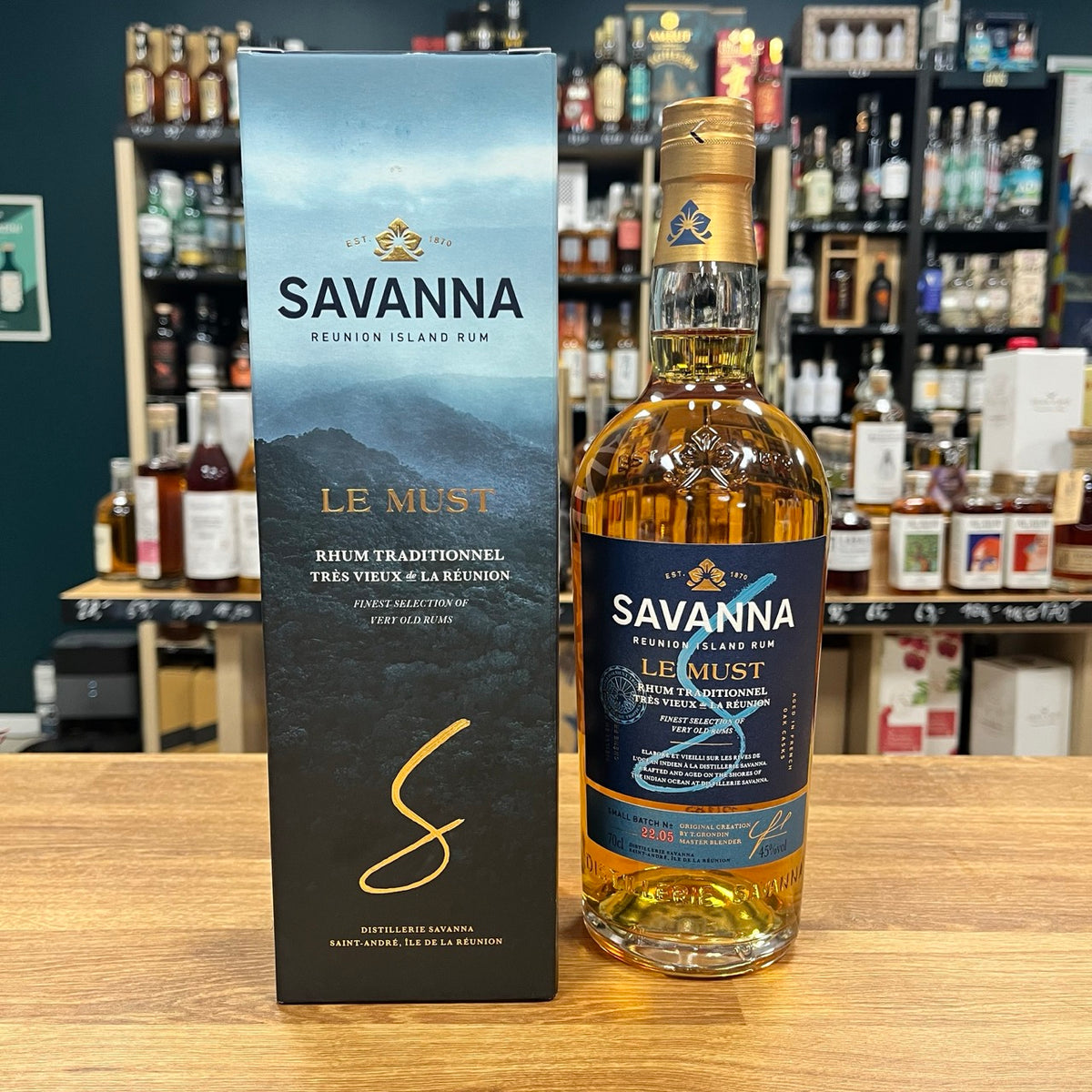 Savanna Le Must 9 ans, rhum vieux traditionnel de La Réunion