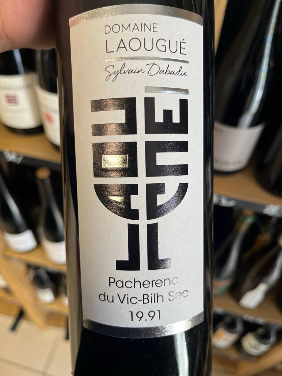 Bouteille Vin blanc Sylvain Dabadie 2023, Sud-Ouest — agriculture biologique