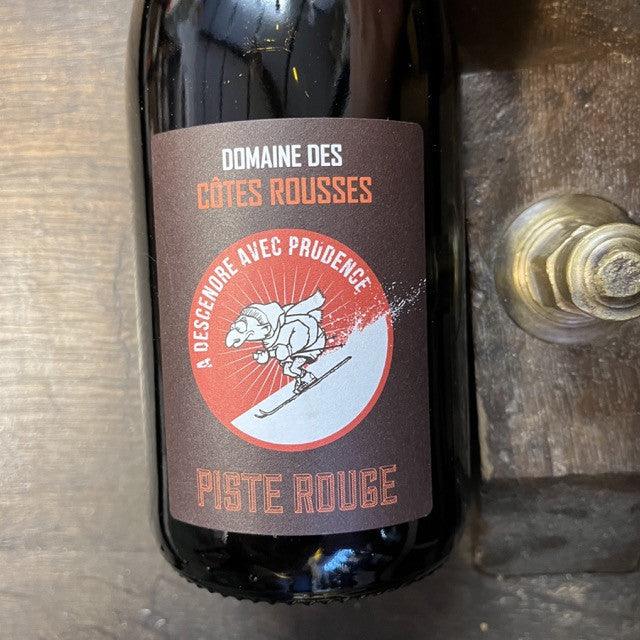 Bouteille de Piste Rouge 2021 – Domaine des Côtes Rousses, IGP Vin des Allobroges