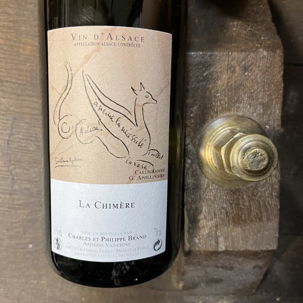 Bouteille de Chimère Soléra – Philippe Brand, AOC Alsace