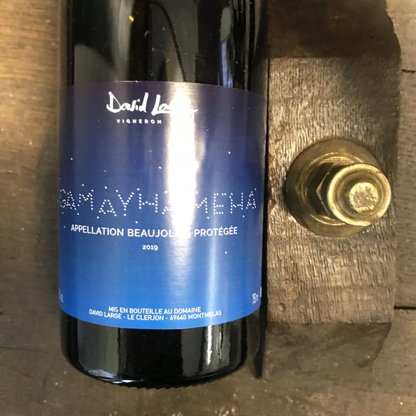 Bouteille de Gamayhameha 2022 – Célia et David Large, Beaujolais