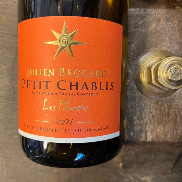 Bouteille Vin blanc Les Plantes 2021 2021, AOC Bourgogne — agriculture biologique