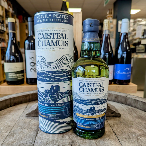Whisky Caisteal Chamuis Heavily Peated, Écosse